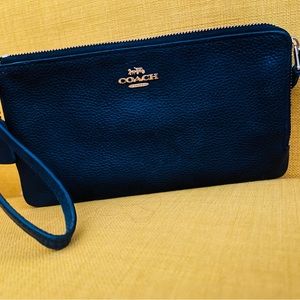 COACH Black Leather Wallet